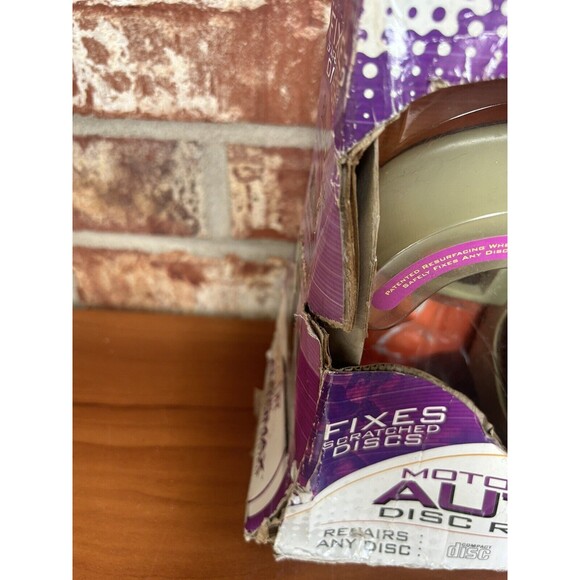 DVD Dr Motorized AutoMax DISC REPAIR SYSTEM Fixes Scratches Discontinued - Picture 3 of 6